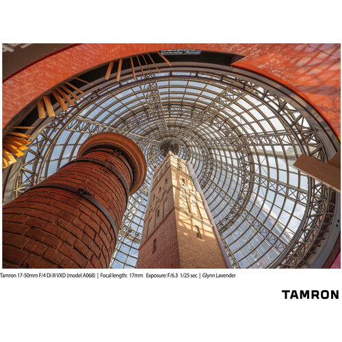 Objetivo Tamron 17-50 mm f/4 Di III VXD para montura Sony E
