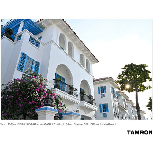 Objetivo Tamron 28-75 mm f/2,8 Di III VXD G2 para Nikon Z