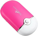 ThreeH Portable Mini Personal Bladeless Fan | Pink