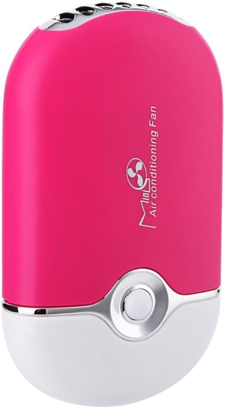 ThreeH Portable Mini Personal Bladeless Fan | Pink