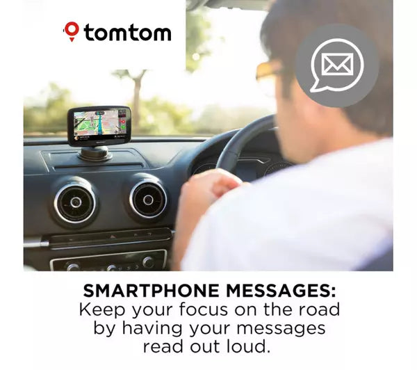Navegador GPS TomTom Go Essential de 5" con cobertura completa de Europa de por vida 