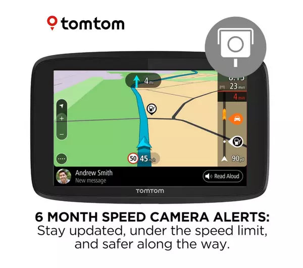 Navegador GPS TomTom Go Essential de 5" con cobertura completa de Europa de por vida 
