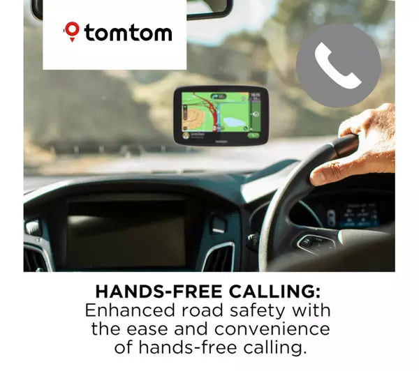 Navegador GPS TomTom Go Essential de 5" con cobertura completa de Europa de por vida 