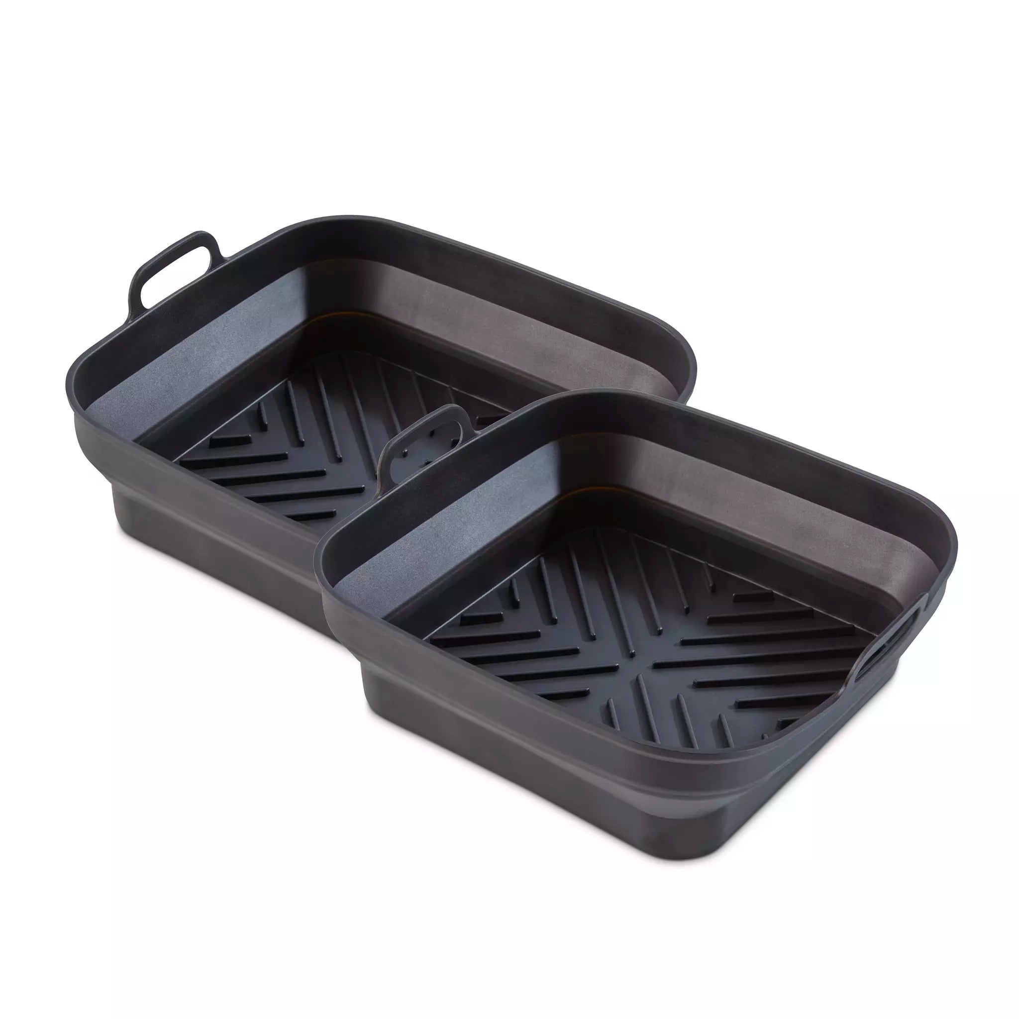 Tower 2-piece Non-Stick Square Foldable Silicone Tray Set - T843092