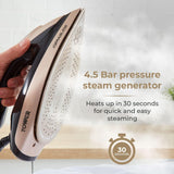 Tower CeraGlide Cordless Steam Iron | Gold And Black - T22024GLD