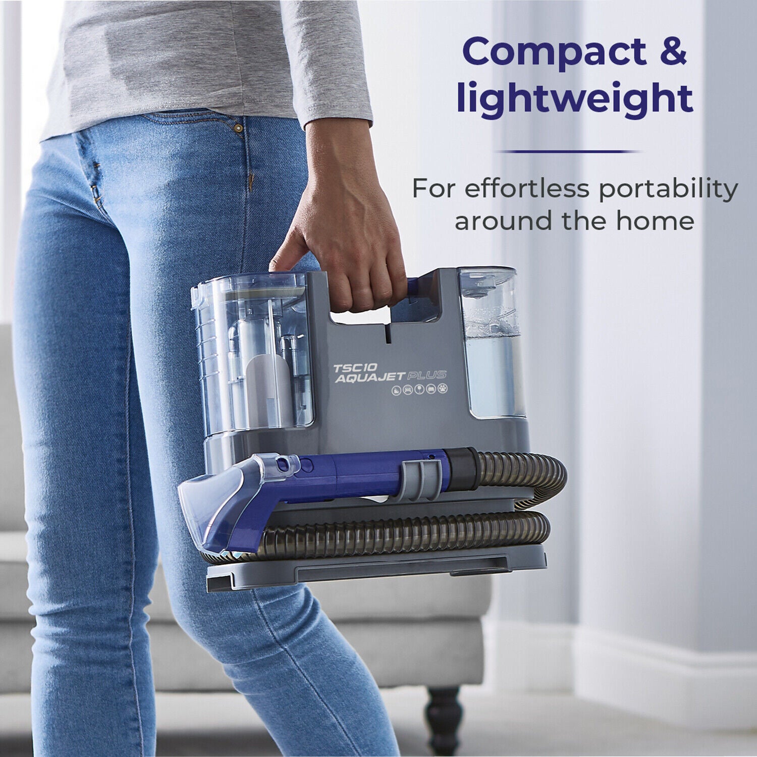 Tower TSC10 AQUAJETPLUS Spot Cleaner - Grey & Blue | T548005