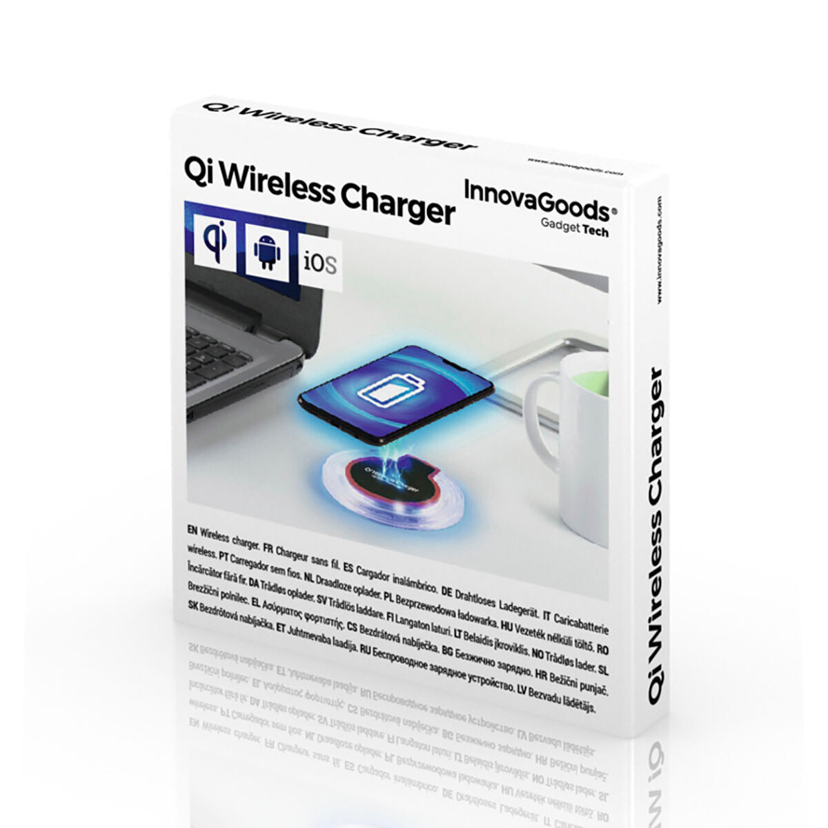 InnovaGoods Qi Wireless Charger for Smartphones