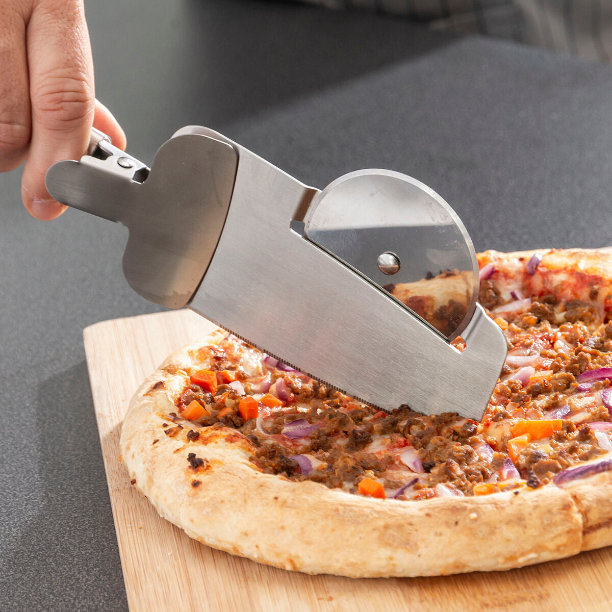 InnovaGoods 4-in-1 Nice Slice Pizza Cutter