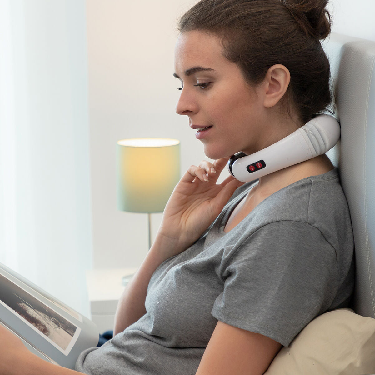 InnovaGoods Electromagnetic Neck and Back Massager