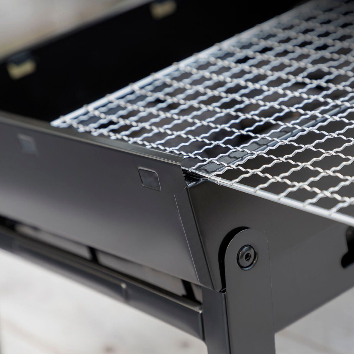Folding Portable Barbecue for use with Charcoal BearBQ
