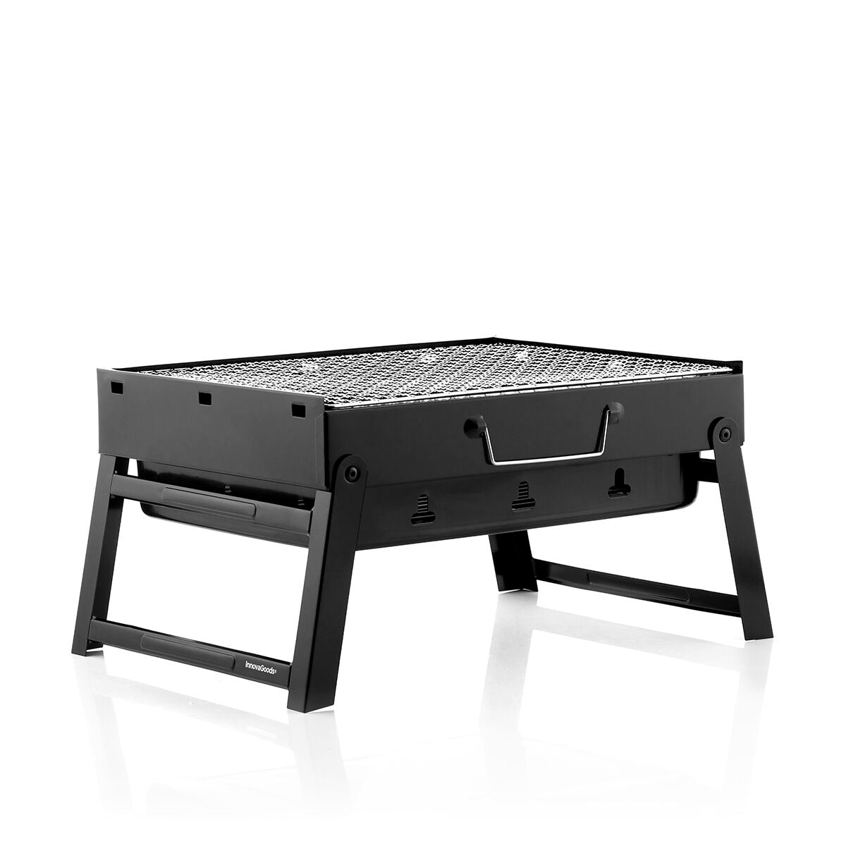 Folding Portable Barbecue for use with Charcoal BearBQ