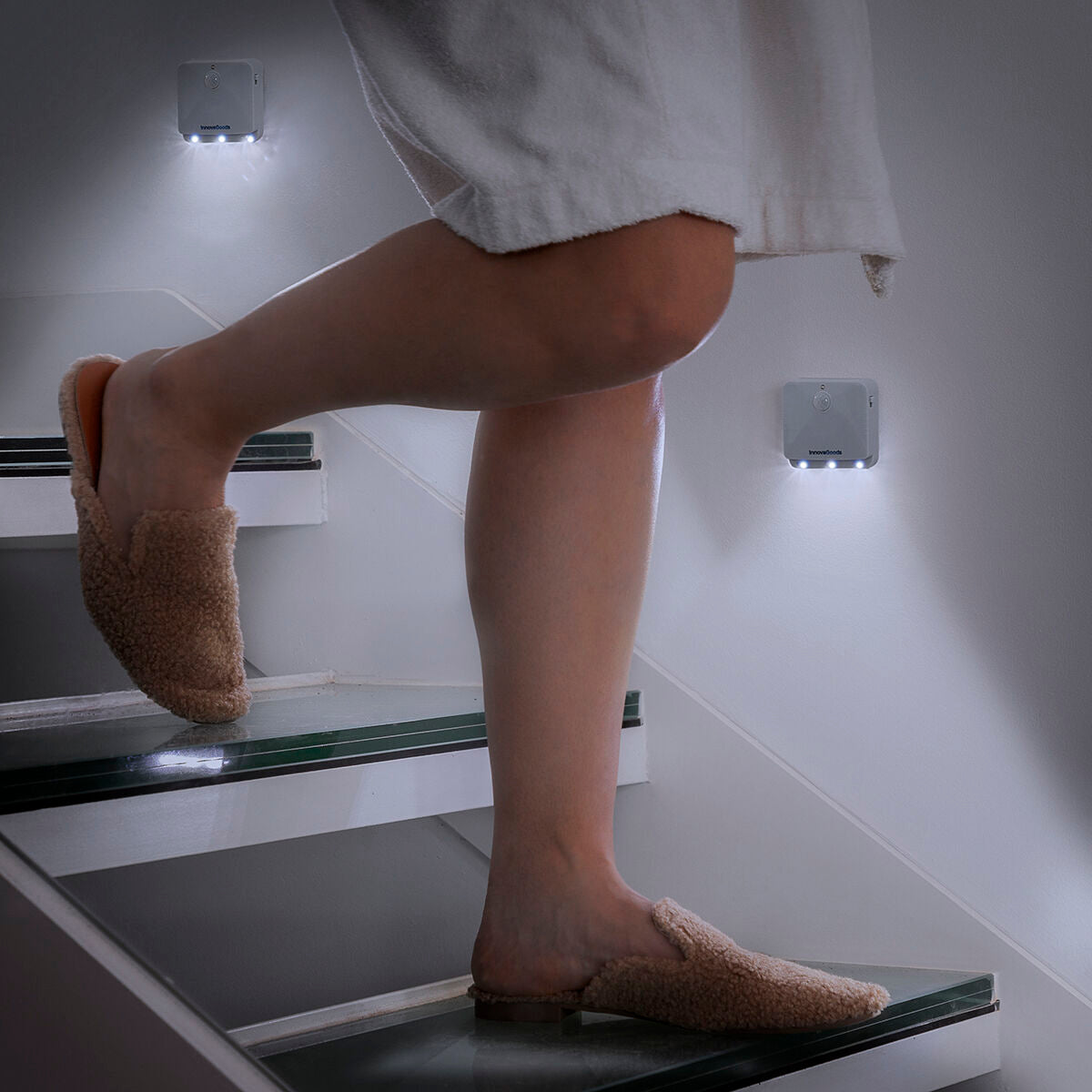 LED Light with Movement Sensor Lumtoo InnovaGoods - 2 Units