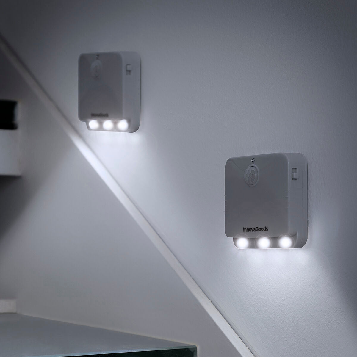 LED Light with Movement Sensor Lumtoo InnovaGoods - 2 Units