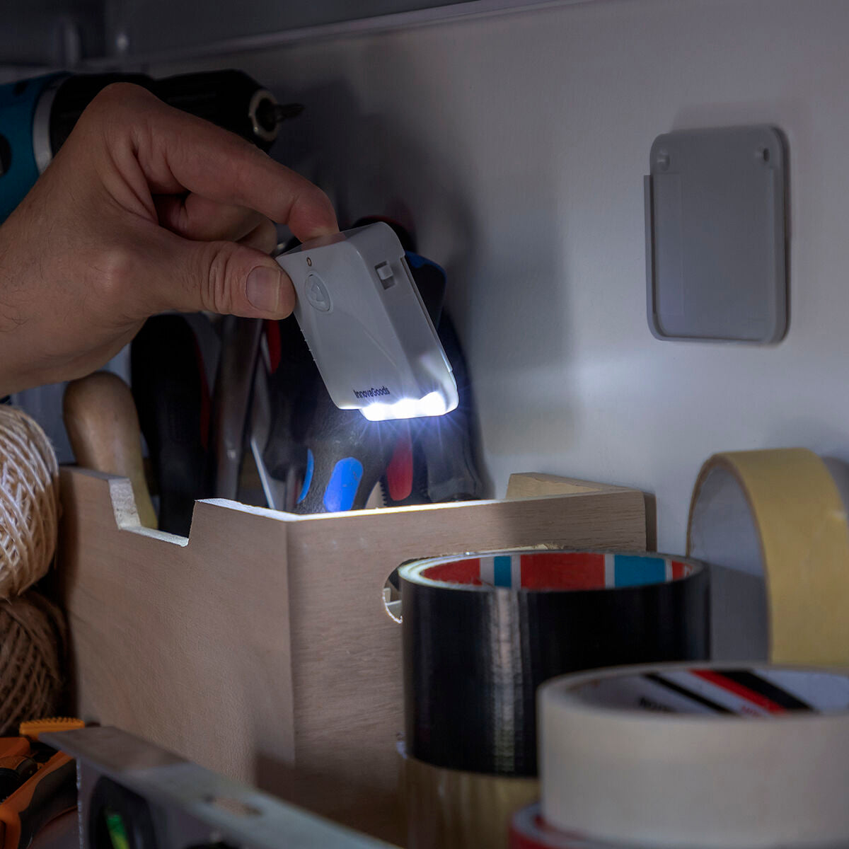 LED Light with Movement Sensor Lumtoo InnovaGoods - 2 Units