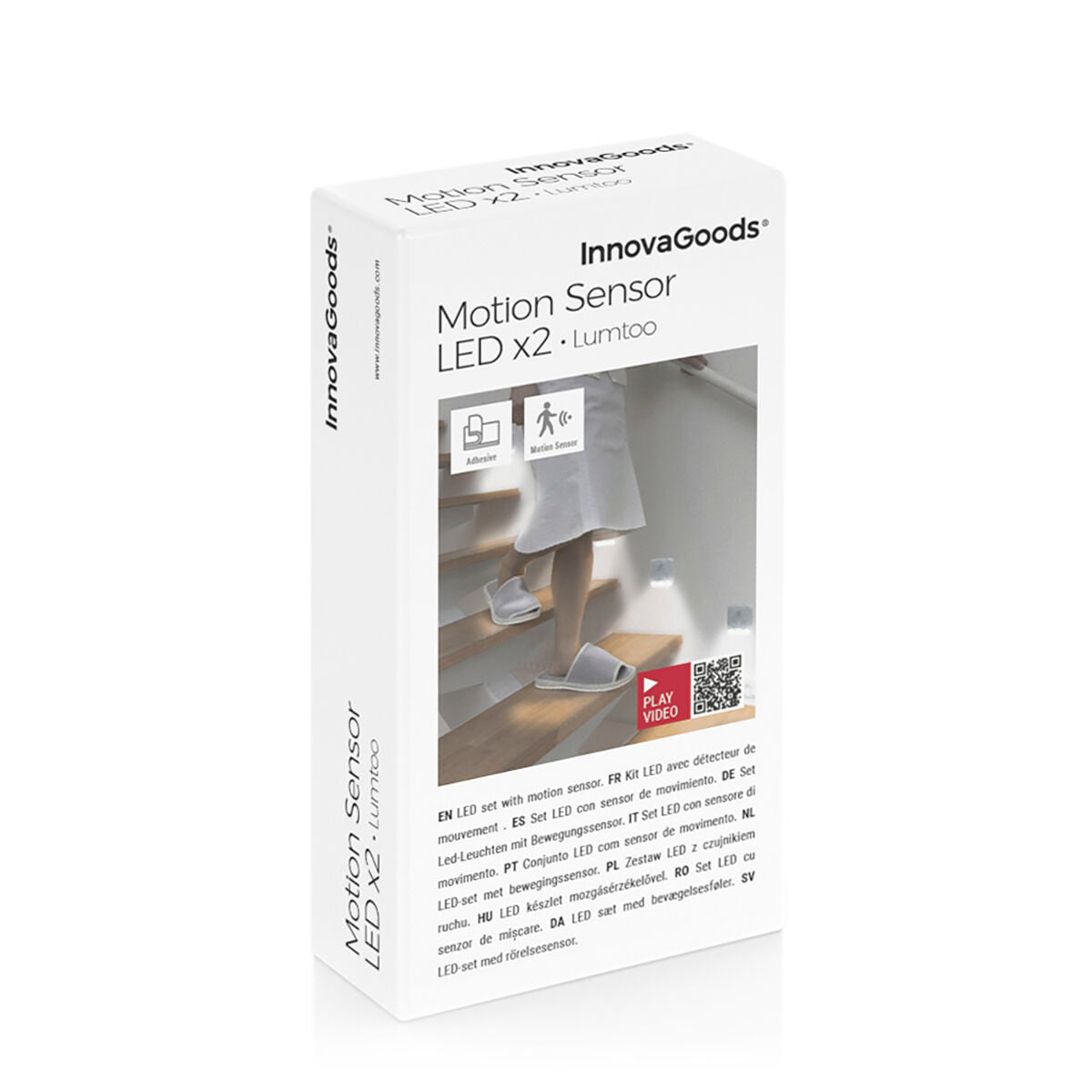 LED Light with Movement Sensor Lumtoo InnovaGoods - 2 Units