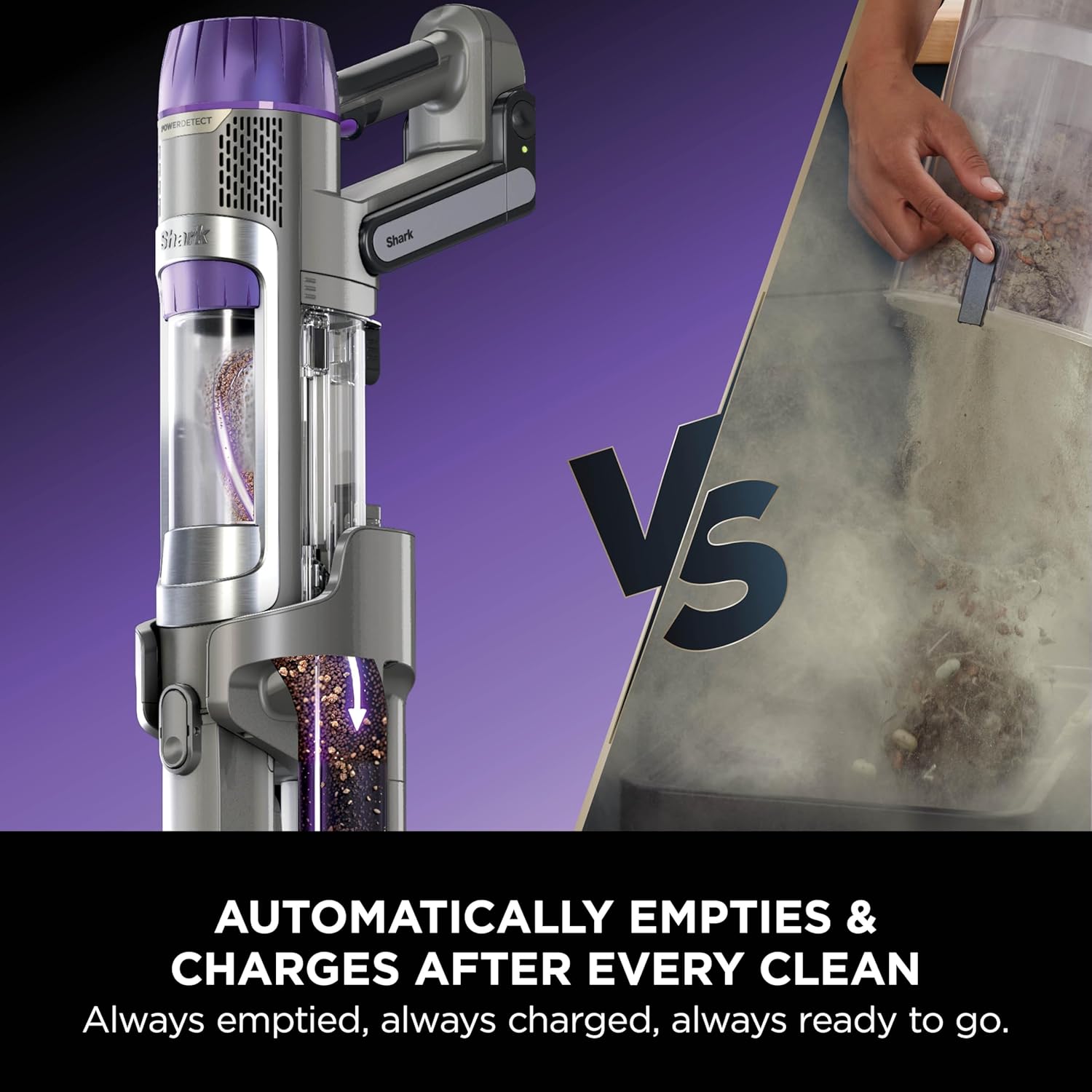 Shark PowerDetect Clean and Empty Cordless Pet Vacuum Cleaner - IP3251