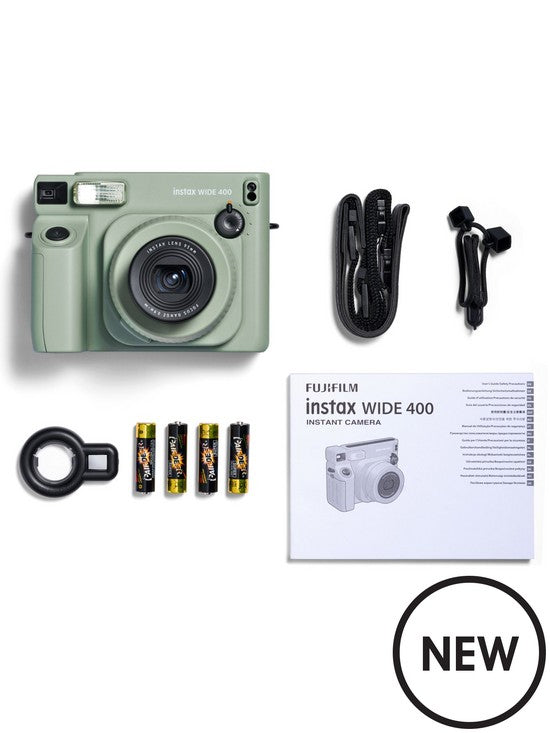 Cámara instantánea Fujifilm Instax Wide 400 EX D verde