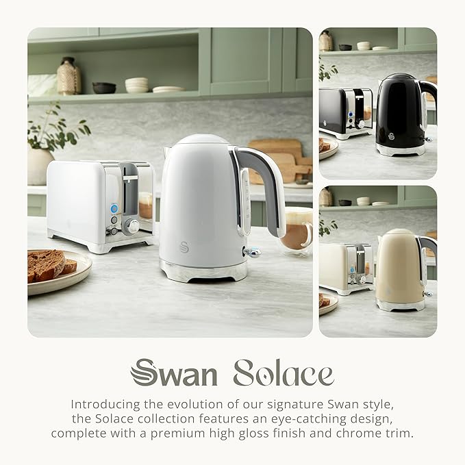 Swan Solace 1.7L SS Jug Kettle