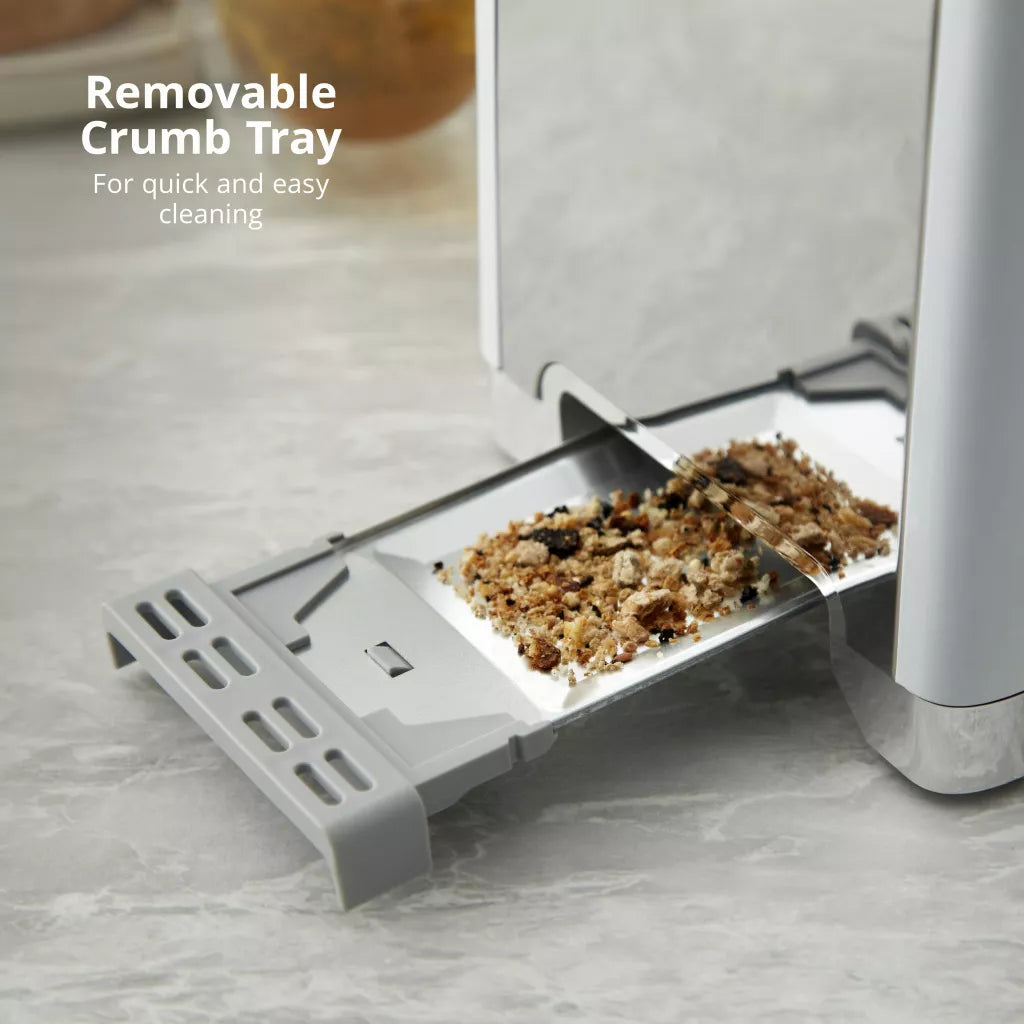 Swan Solace 2 Slice Stainless Steel Toaster