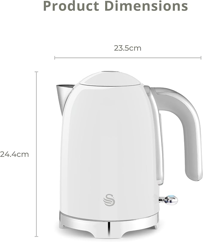 Swan Solace 1.7L SS Jug Kettle
