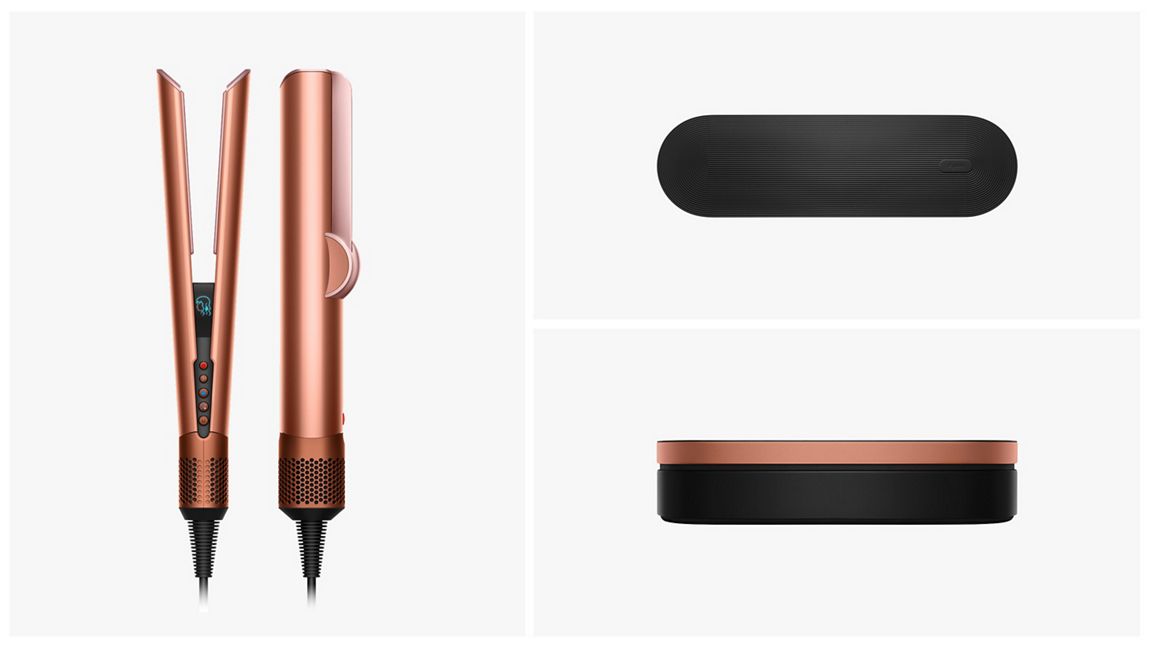 Dyson Airstrait Dryer and Straightener - Amber Silk