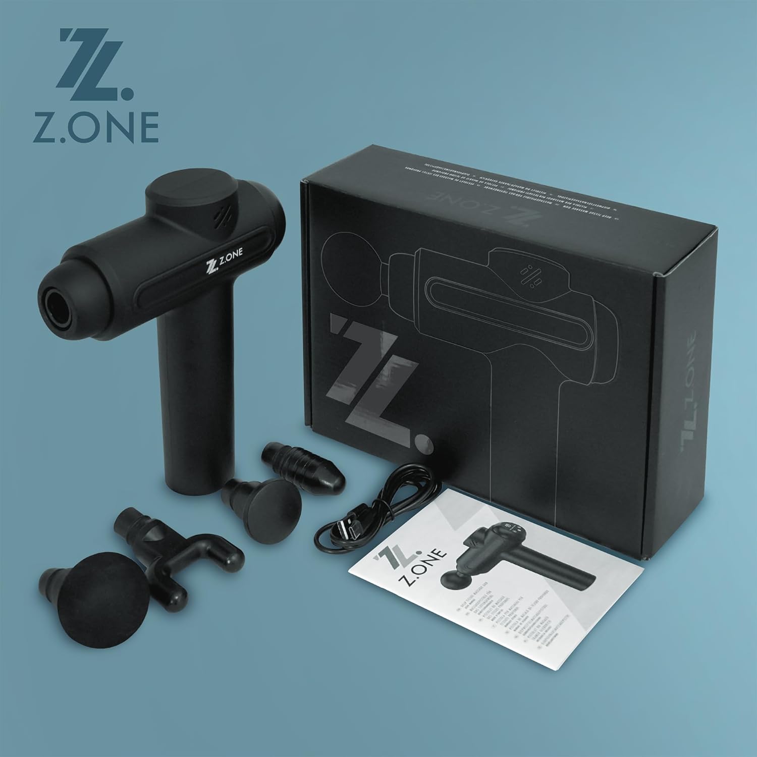 Z.ONE Deep Tissue Massage Gun for Muscle Pain Relief