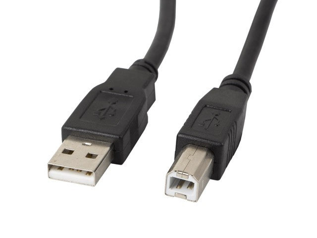 Lanberg USB-A(M)->USB-B(M) 2.0 Cable 1.8M Black