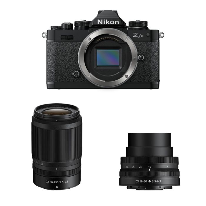 Kit Z fc Noir + 16-50 VR + 50-250 VR 