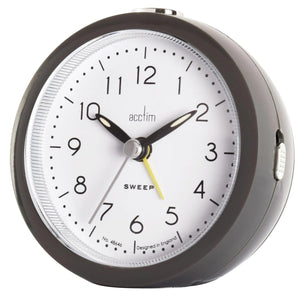 Acctim Kiera Sweep Alarm Clock Aston Grey - 15817