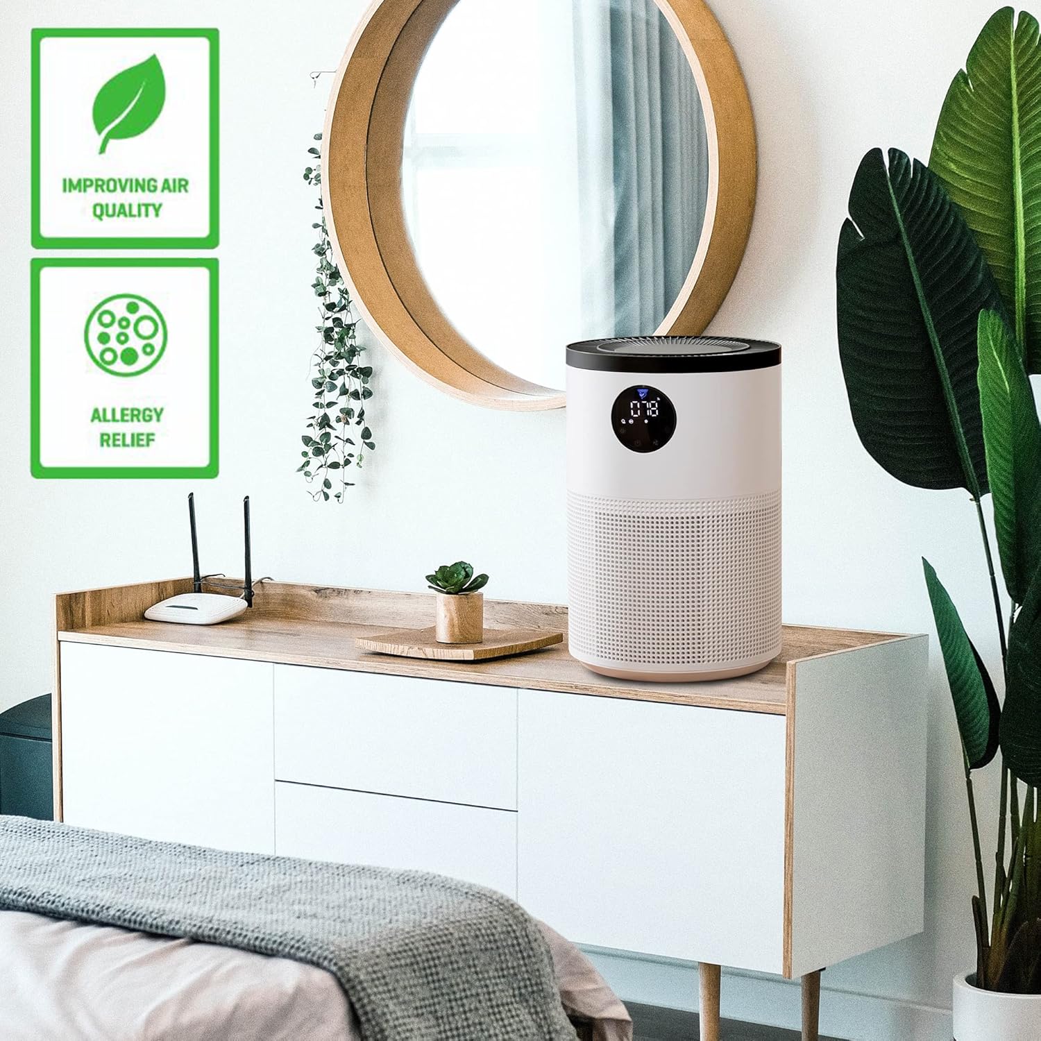 Daewoo Smart Air Purifier With WIFI - COL1563