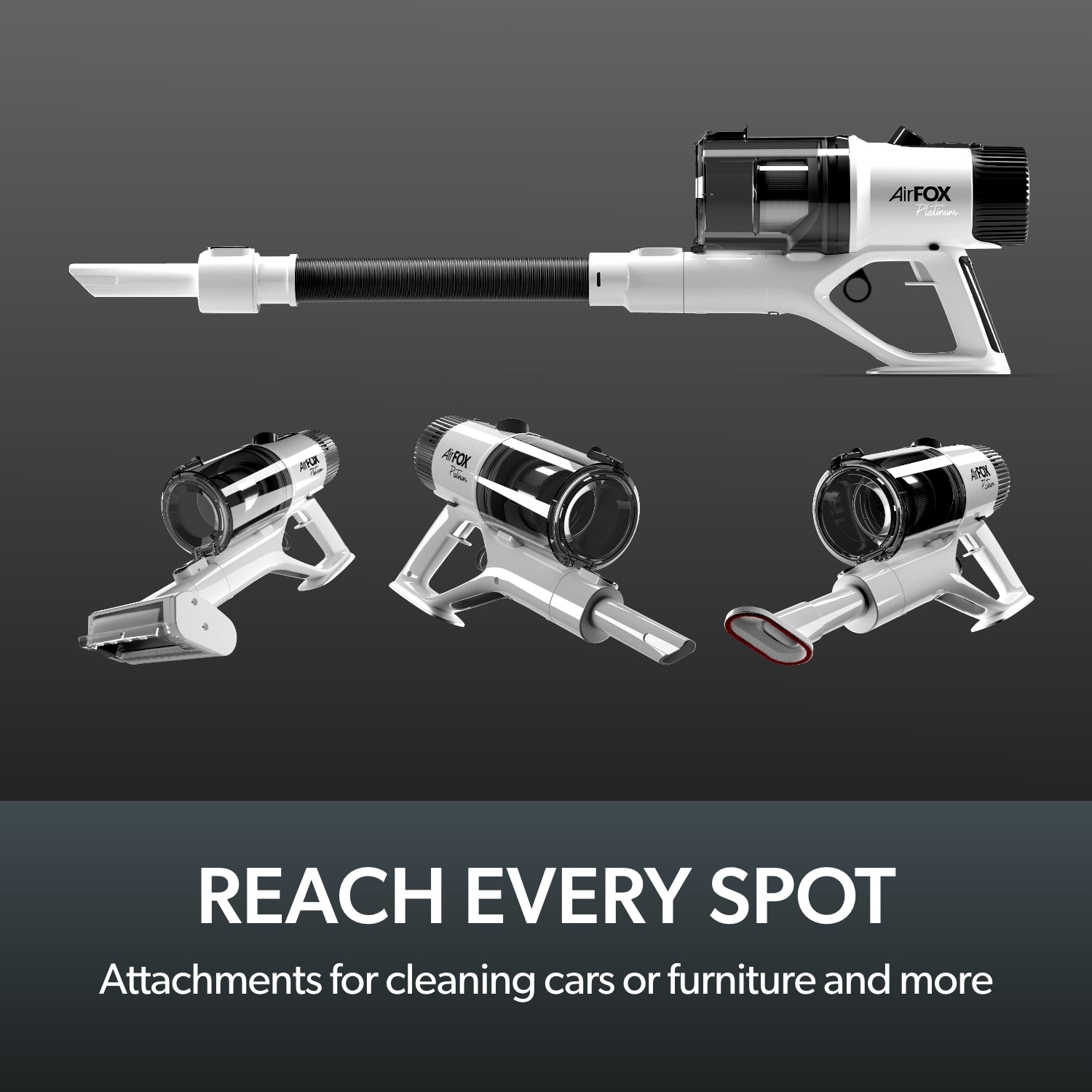 Gtech AirFOX Platinum Cordless Stick Vacuum - AF01