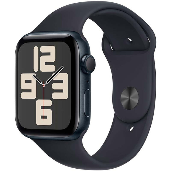 Apple Watch SE GPS 44mm Aluminum with Midnight Sport Band S/M