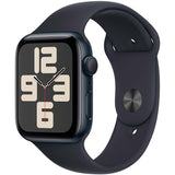 Apple Watch SE GPS 44mm Aluminum with Midnight Sport Band S/M