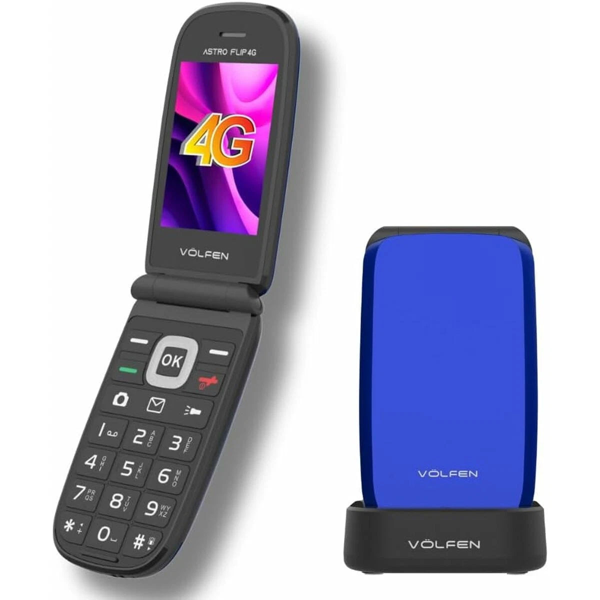 Volfen Astro Flip 4G Blue