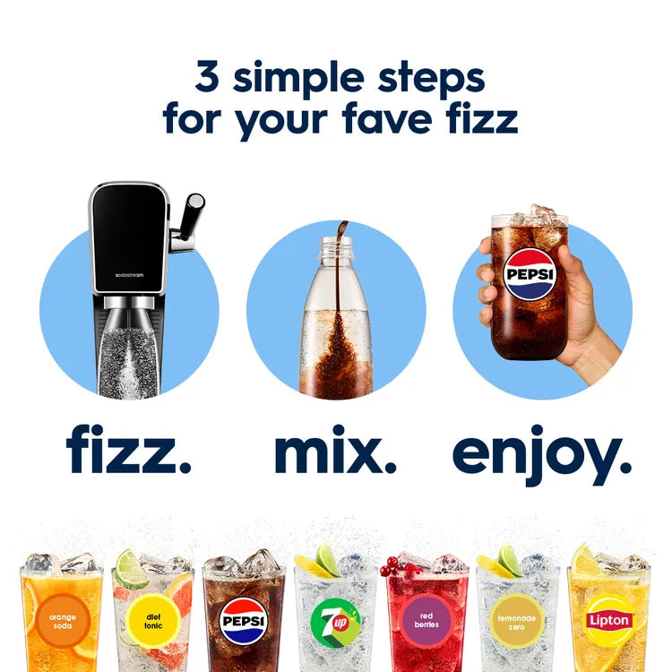Sodastream Classics No Sugar Energy Syrup Drink Mix