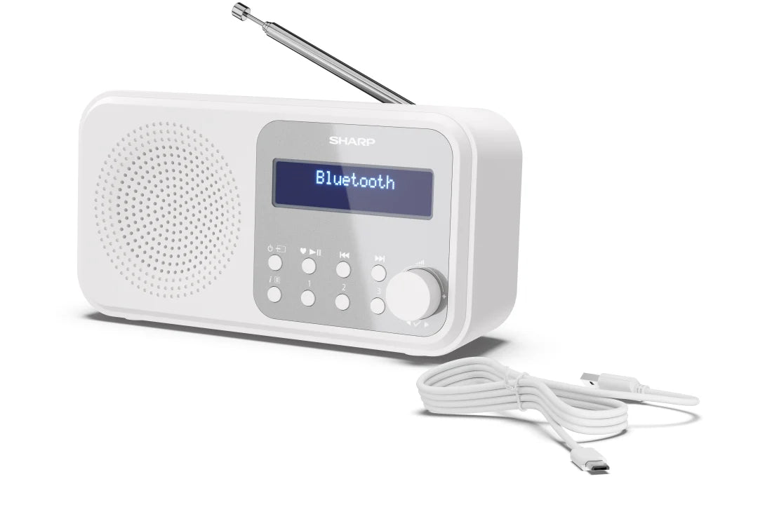 SHARP Tokyo Portable DAB+/FM Bluetooth Radio | DRP420
