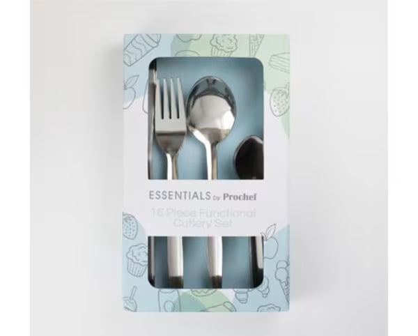 Essentials by ProChef 16 Piece Functional Cutlery Set - TBW0035GE