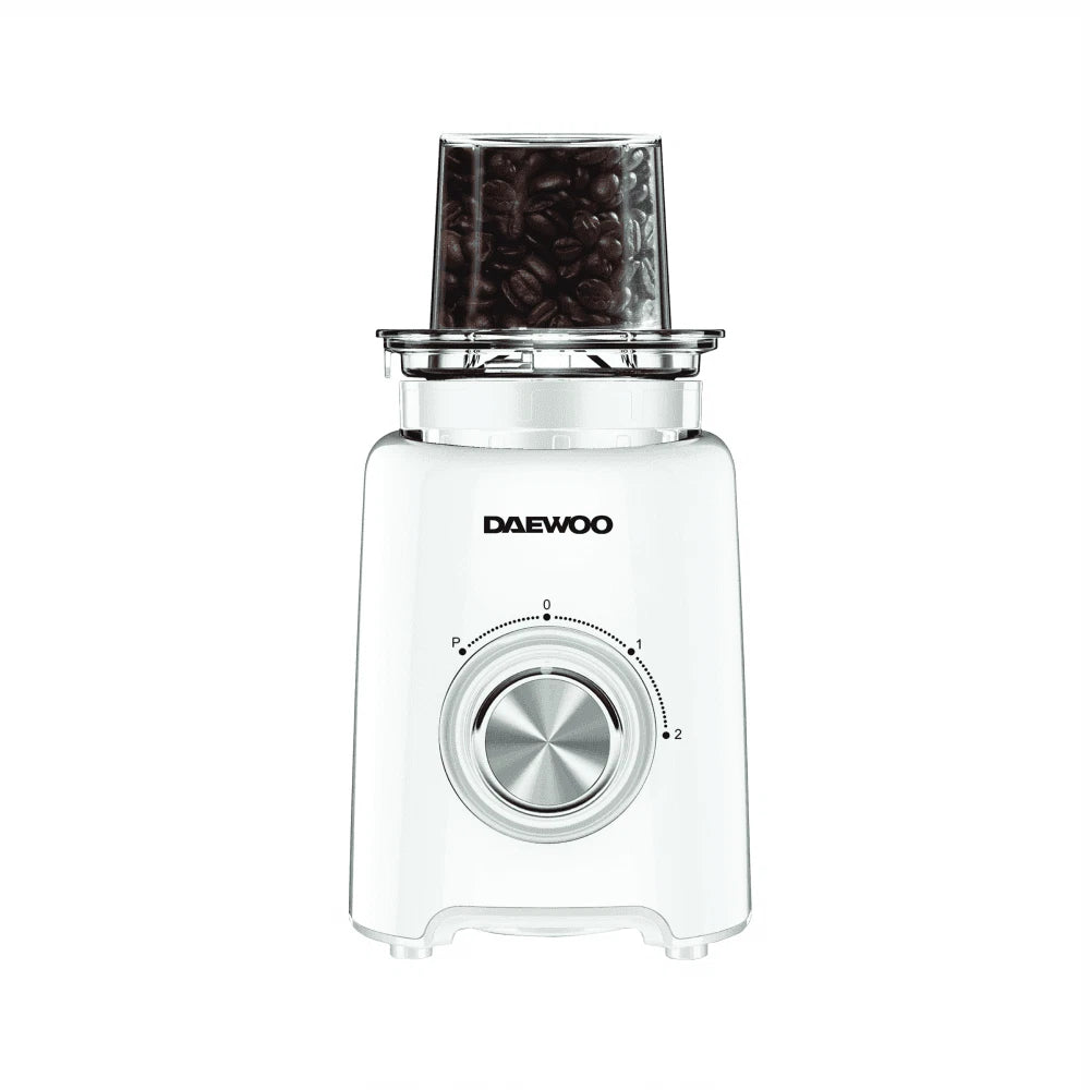 Daewoo Electric Blender with Coffee/Spice/Nuts Grinder - 500W