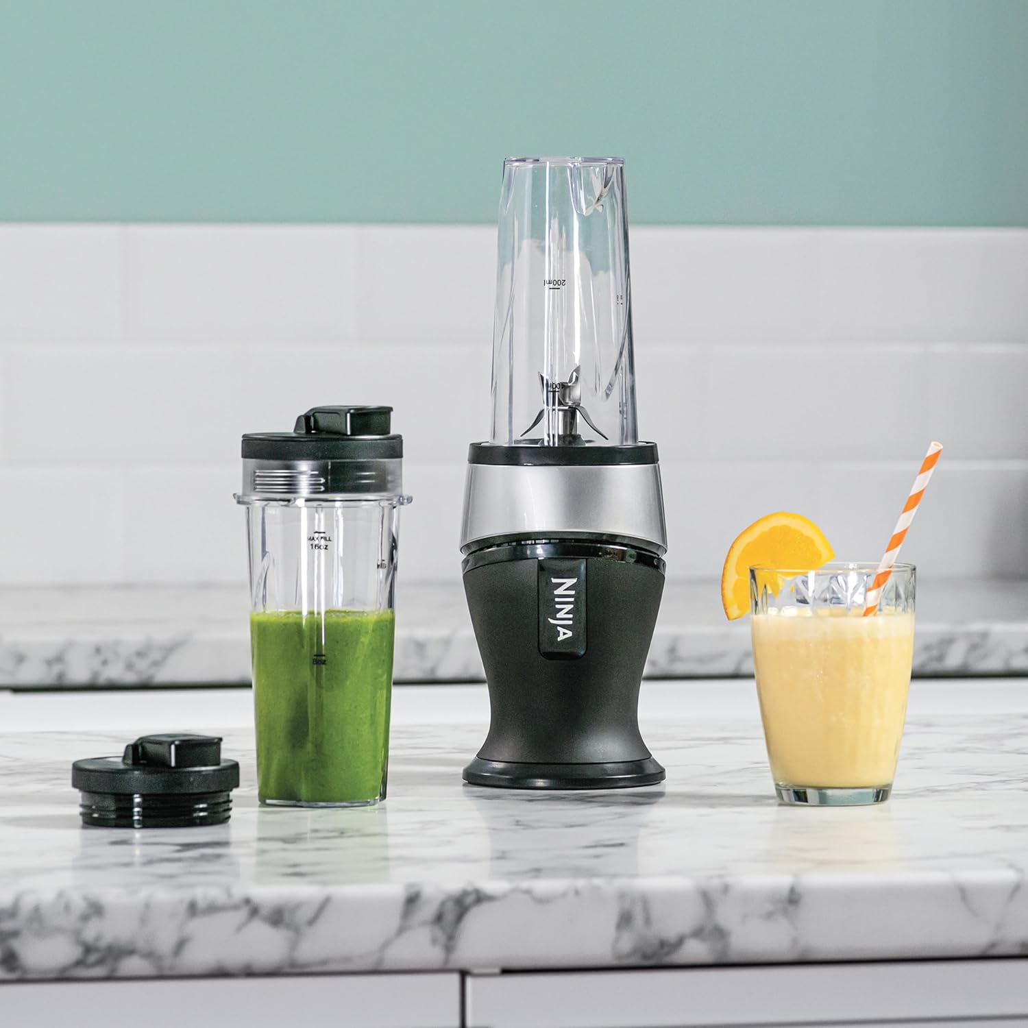 Ninja Nutri 700W Slim Blender and Smoothie Maker - QB3001