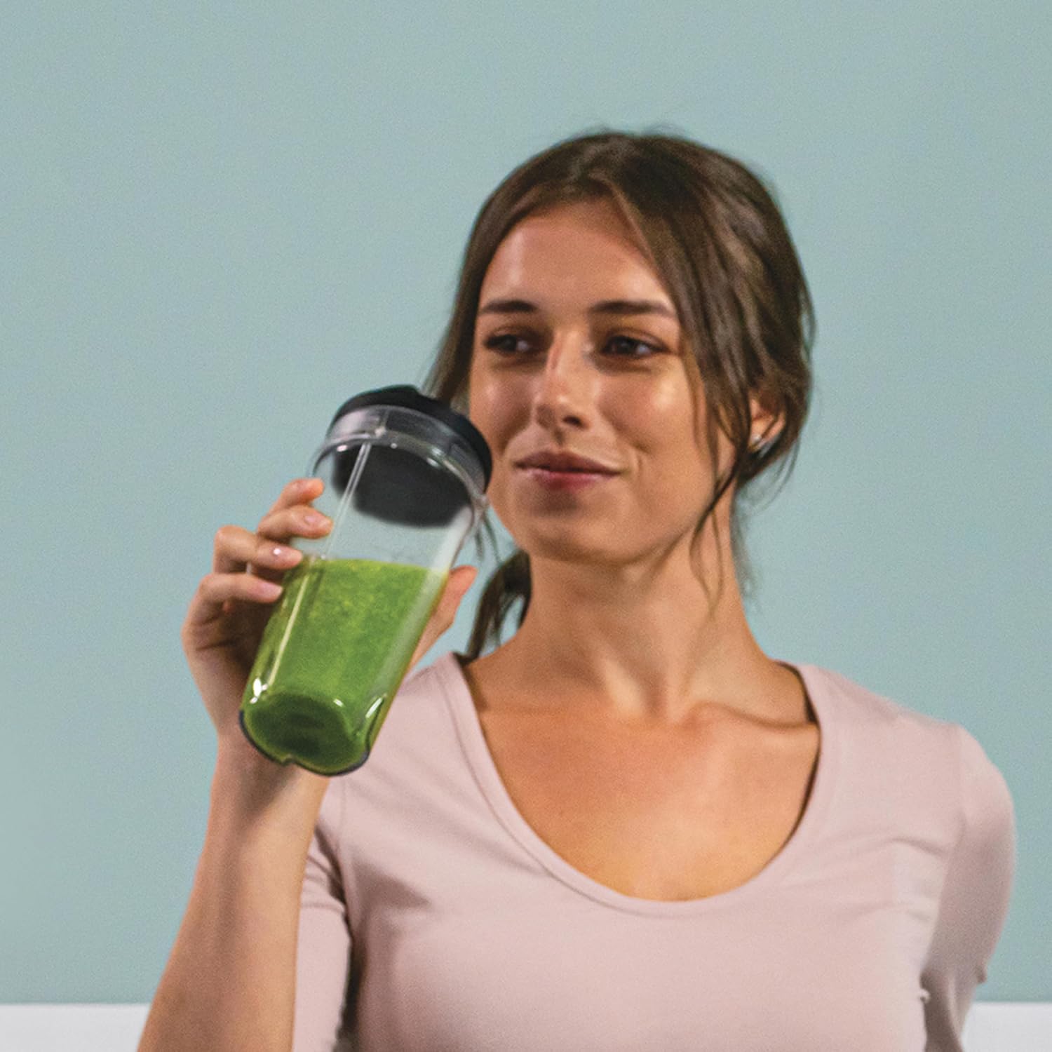 Ninja Nutri 700W Slim Blender and Smoothie Maker - QB3001