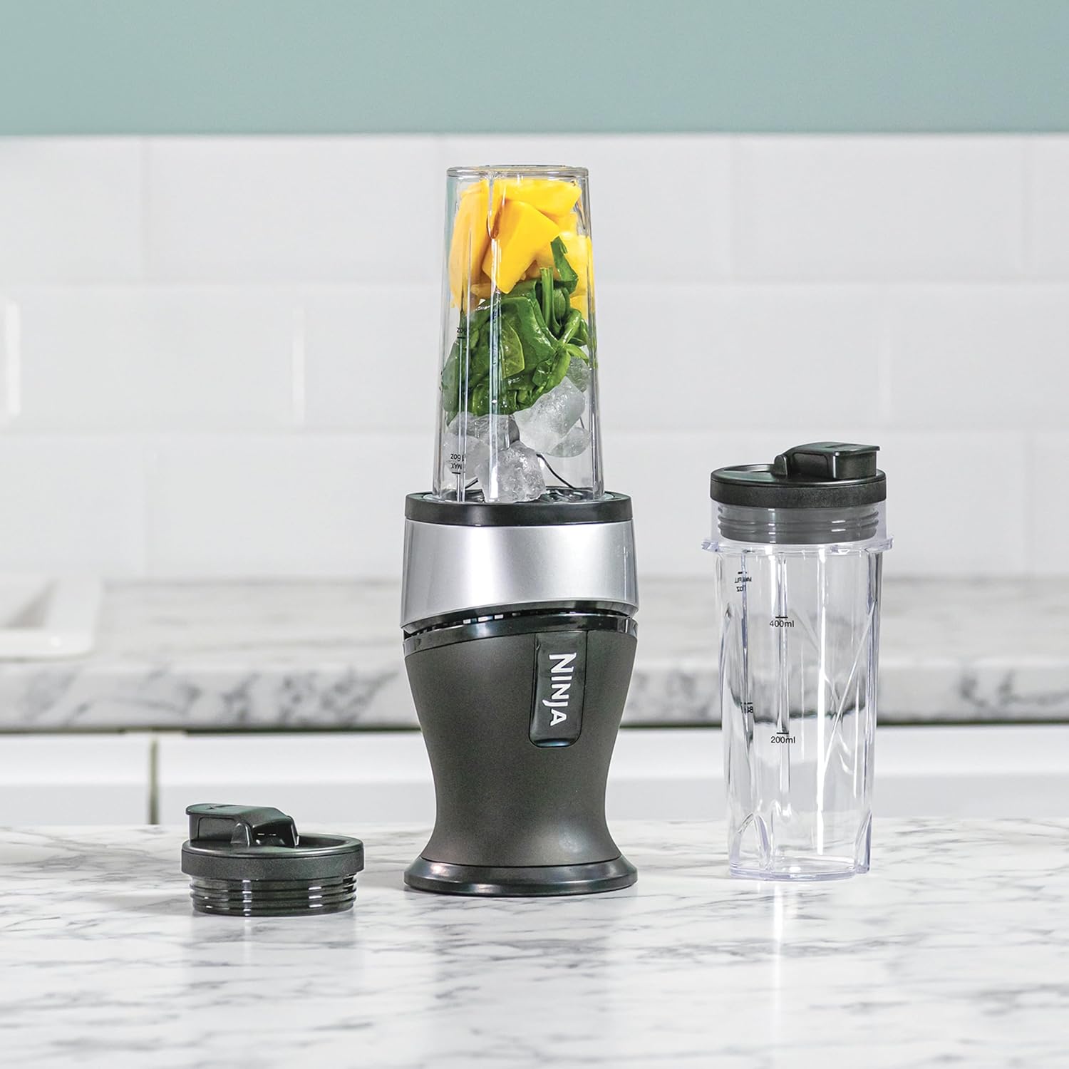 Ninja Nutri 700W Slim Blender and Smoothie Maker - QB3001