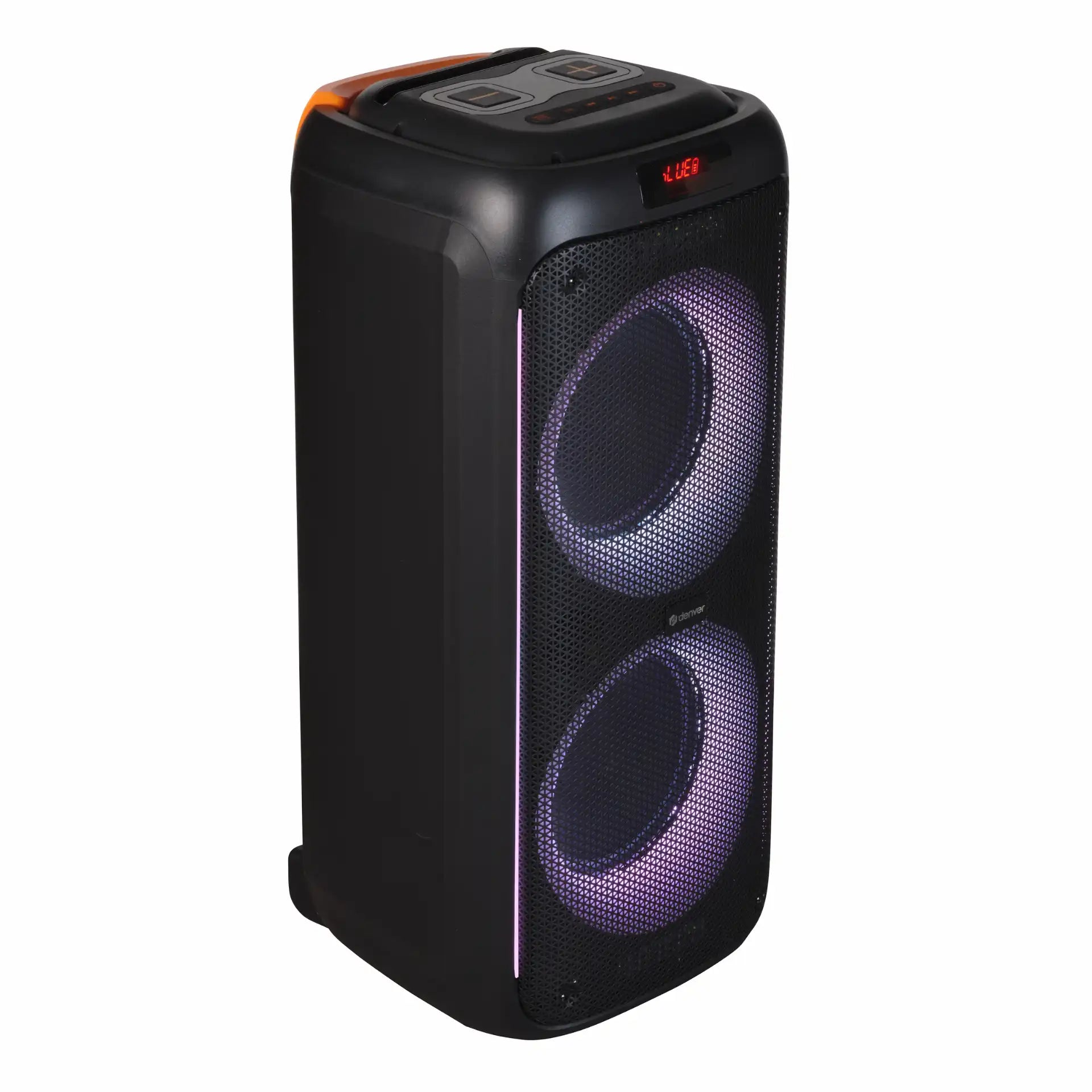 Denver Bluetooth Party Speaker with LED light & 2 x 10" woofers | BPS-458