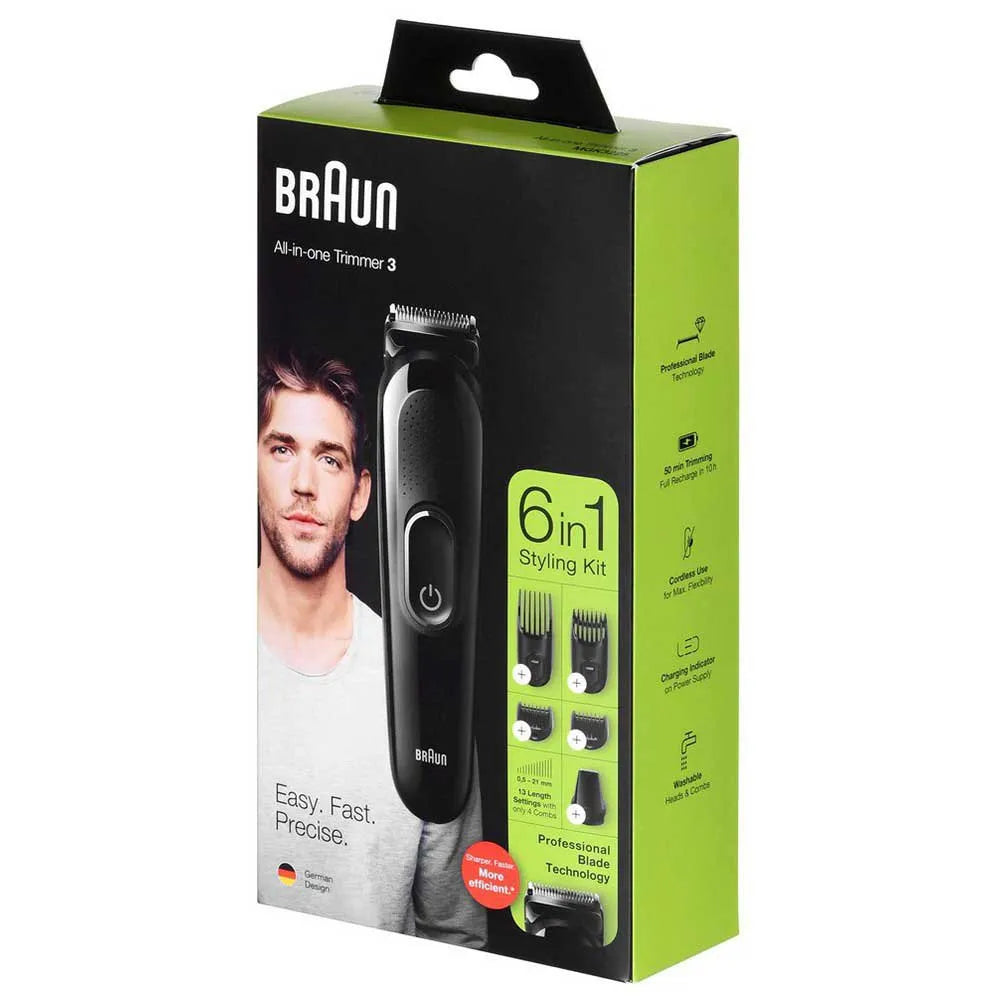 Braun Multigroomer 6-in-1 Trimmer Kit- MGK3225