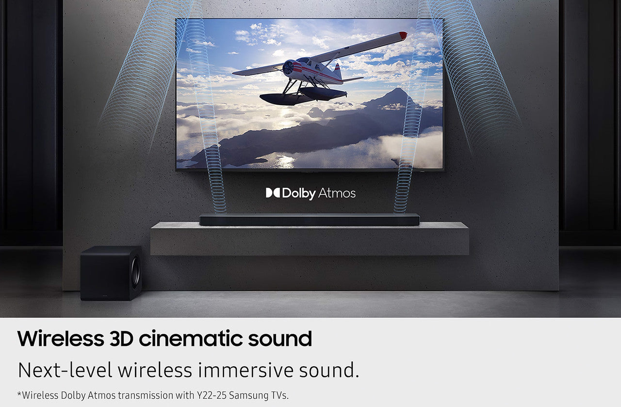 Samsung HW-QS700F 3.1.2-Channel Dolby Atmos Soundbar System