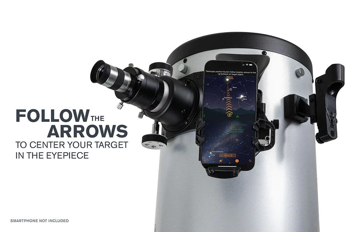 Celestron StarSense Explorer 10” Smartphone App-Enabled Dobsonian Telescope | 22471