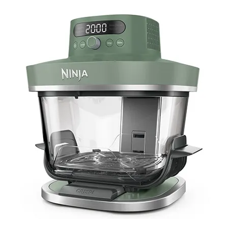 Ninja CRISPi PRO 5-in-1 XL Glass Air Fryer Green - AS090GN