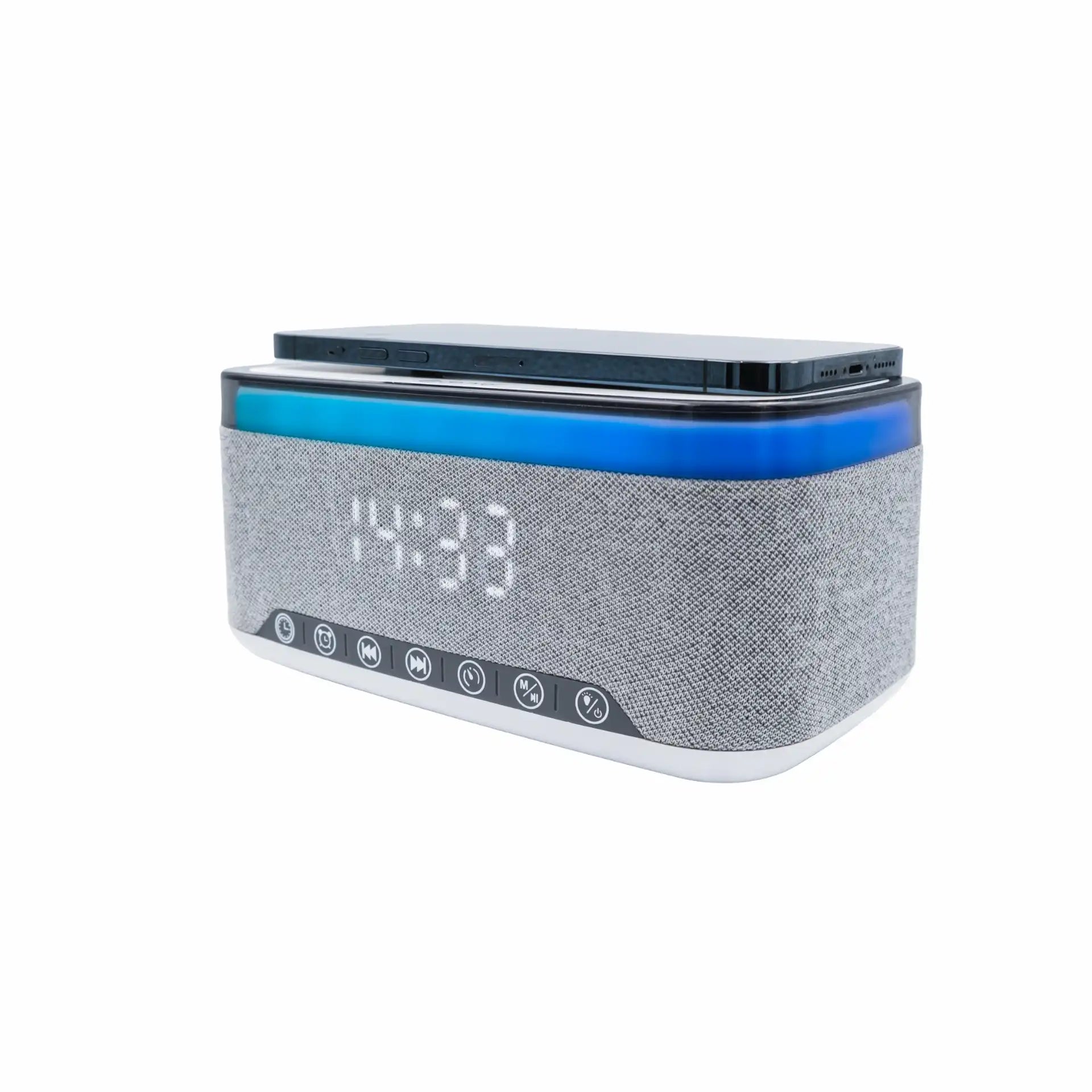 Denver FM Clock Radio with Bluetooth function & wireless charging | CRQ-225