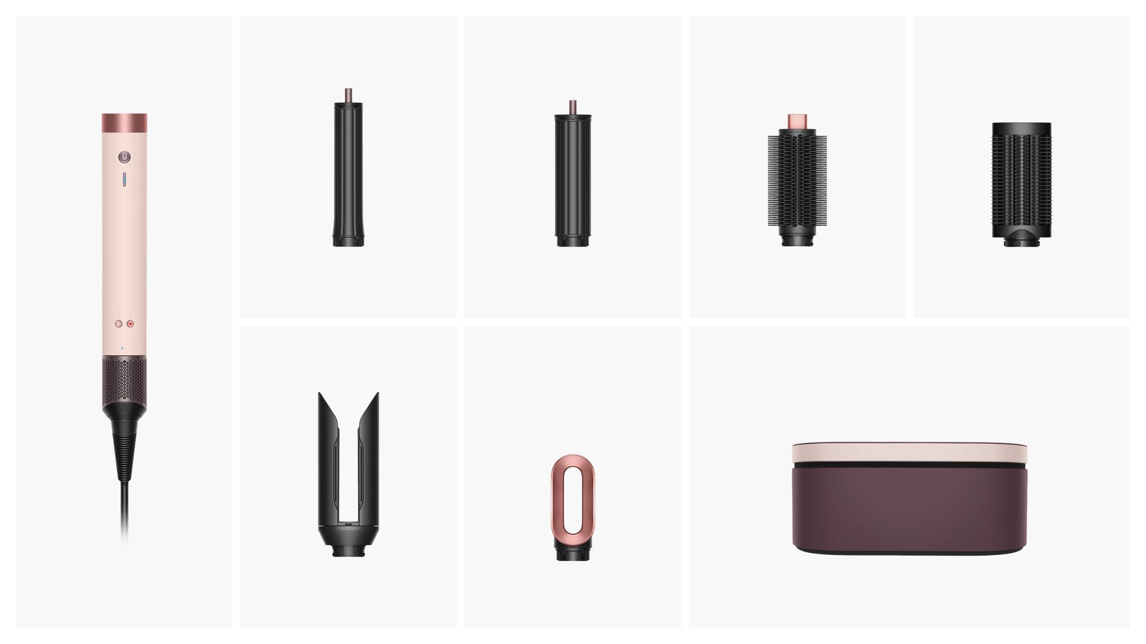 Dyson Airwrap Co-anda2x™ multi-styler and dryer - Straight+Wavy (Ceramic pink/Rose gold)