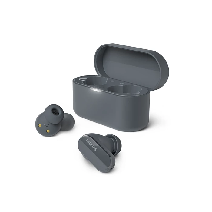 Auriculares Philips True Wireless con cancelación de ruido - Negro | TAT3508BK/00