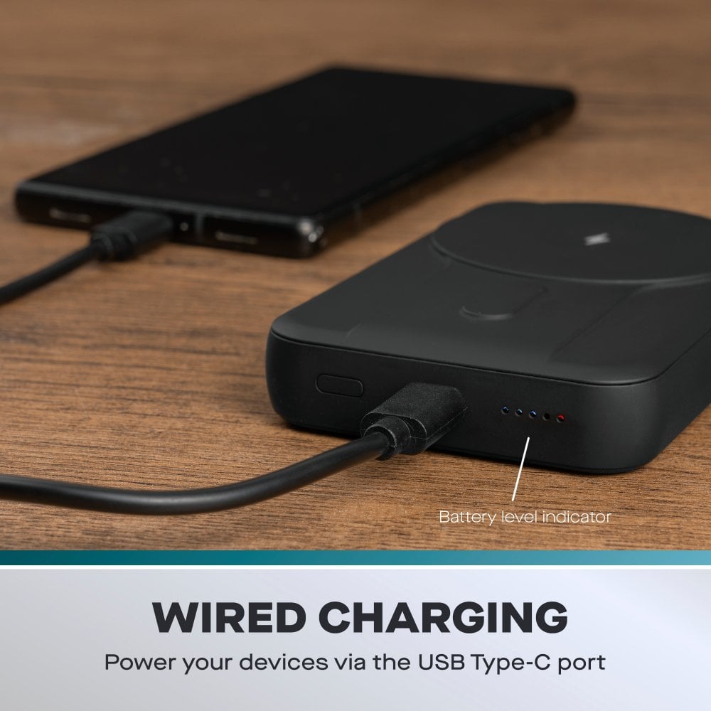 Daewoo 10000mAh Portable MagSafe Wireless Power Bank - ELA1442GE